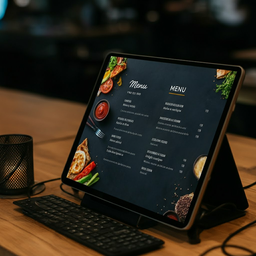 สร้างเมนูดิจิทัล